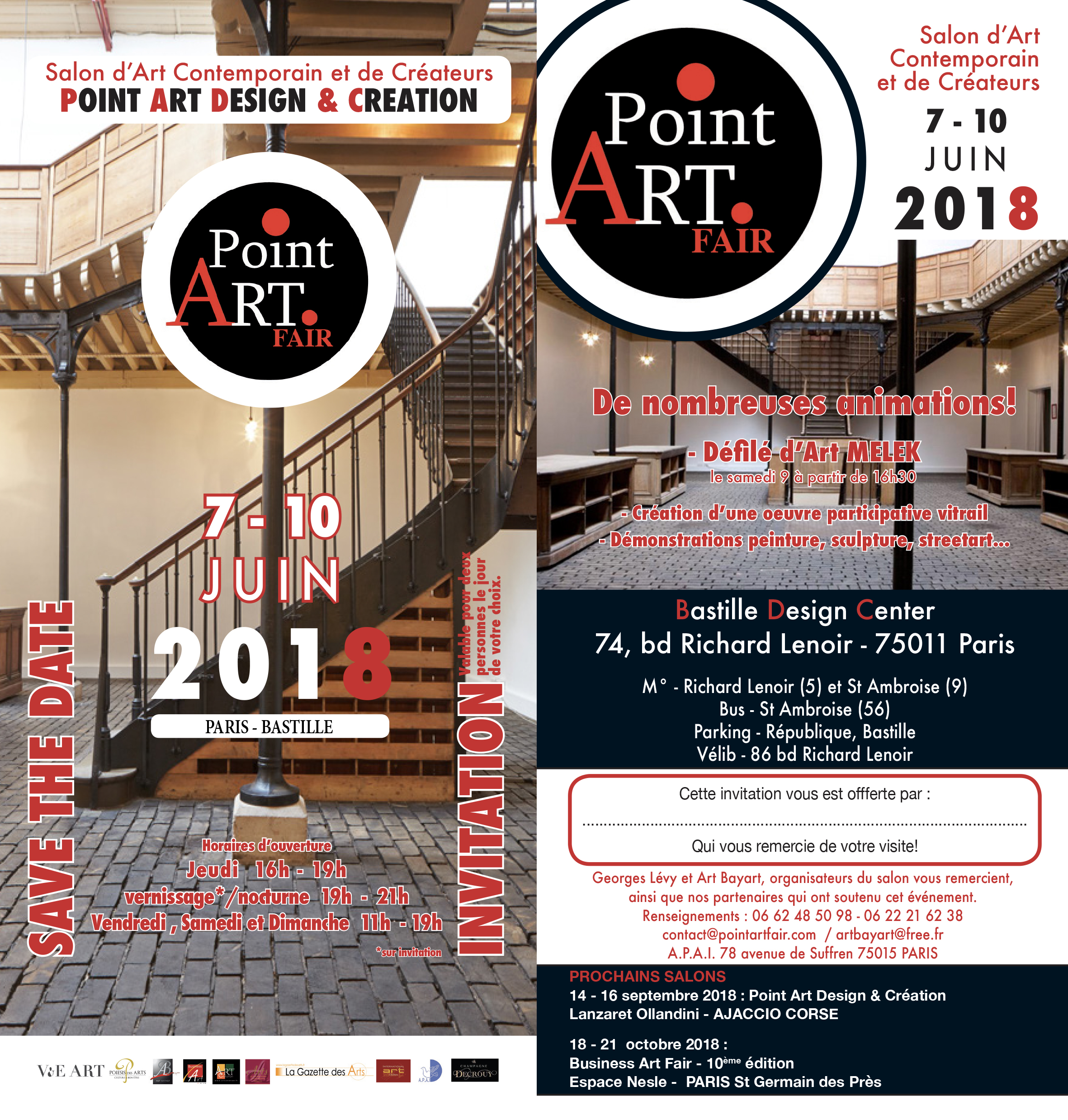Invitation POINT ART 2018.indd